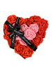 Flowerbox Heart  Marble Black